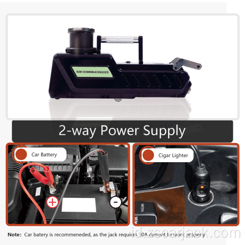 Jack mesin mobil DC12V alat otomotif Jack Mobil